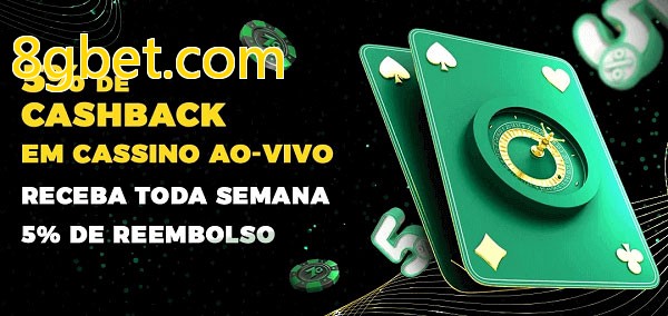 Promoções do cassino ao Vivo 8gbet.com